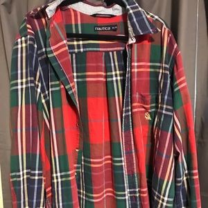 Vintage oversized Nautica flannel